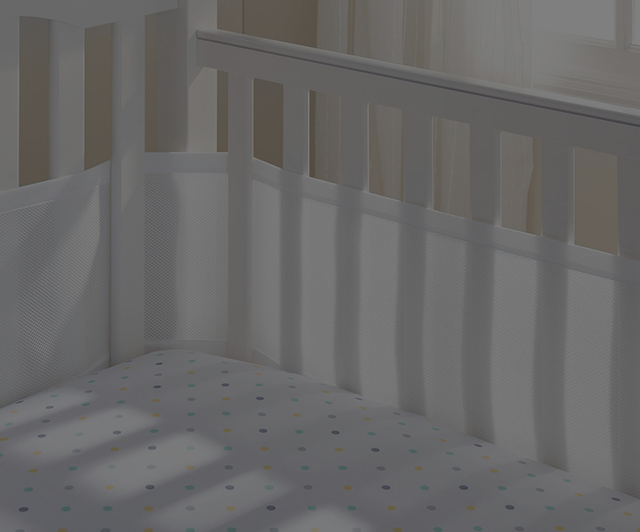 Check out this safe alternative to traditional baby crib bumpers