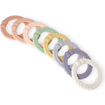 Itzy Ritzy Ritzy Linking Rings - Pastel Rainbow