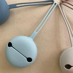 Silicone Pacifier Holder - Light Blue