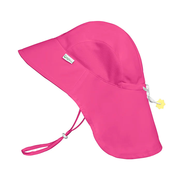 Green Sprouts Adventure Sun Protection Hat-Pink 9-18M