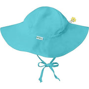 Green Sprouts Sun Protection Hat - Aqua - 2T-4T - Kid's Stuff Superstore