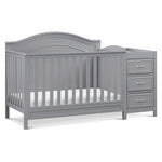 DaVinci Charlie 4-in-1 Convertible Crib & Changer - Grey