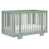 Babyletto Yuzu 8-in-1 Convertible Crib with All-Stages Conversion Kits - Light Sage - Kid's Stuff Superstore