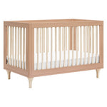 Babyletto Lolly 3-in-1 Crib with Toddler Bed Conversion Kit - Canyon / Natural