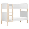 Babyletto TipToe Bunk Bed - White and Washed Natural - Kid's Stuff Superstore