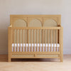Namesake Eloise 4-in-1 Convertible Crib - Honey and Performance Sand Eco-Weave - Kid's Stuff Superstore