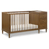 Davinci Marley Convertible 3-in-1 Crib and Changer Combo - Walnut - Kid's Stuff Superstore