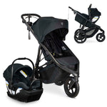 BOB Gear Wayfinder Travel System - Infant Seat + Stroller - Nightfall