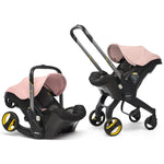 Doona Infant Car Seat & Stroller with Base - Blush Pink