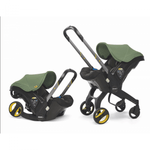 Doona Infant Car Seat & Stroller with Base - Desert Green