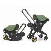 Doona Infant Car Seat & Stroller with Base - Desert Green - Kid's Stuff Superstore