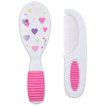 Nuby Baby's First Comb & Brush - Hearts