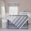 Trend Lab 3 Piece Crib Bedding Set - Ombre Gray - Kid's Stuff Superstore