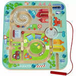 HABA Magnetic Puzzle Game - Town Maze