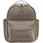 Itzy Ritzy Diaper Bag Backpack - Mini Taupe