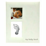 Baby Book -  Sage Green Leaves