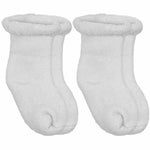 2PK Baby Socks- White