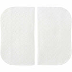 HALO BassiNest Twin Mattress Pad 2 Pack - White