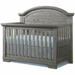 Westwood Foundry Curve Top Crib - Brushed Pewter