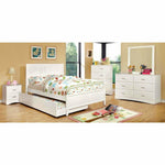 Twin Bed - White