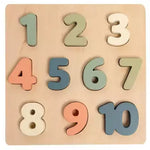 Pearhead Wooden Puzzle - Numbers