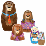 Tin Nesting Dolls - Goldilocks and the Three Bears