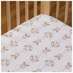 Lolli Living Fitted Crib Sheet - Leaves