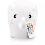 LumiPets LED Night Light with Remote Control - Elephant