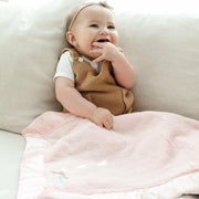 Luxury Blanket Mini - Light Pink Satin - Kid's Stuff Superstore