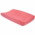 Trend Lab Changing Pad Cover - Plush Fleece Coral