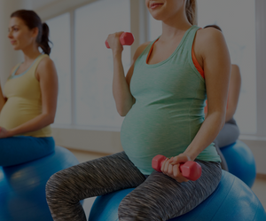 Exercising too much before giving birth will put stress on your bun in-the-oven and on your changing body.