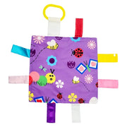 Baby Jack 8x8 Crinkle Sensory Toy - Garden Butterfly