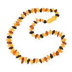 Multi Chip Polished Baltic Amber Necklace