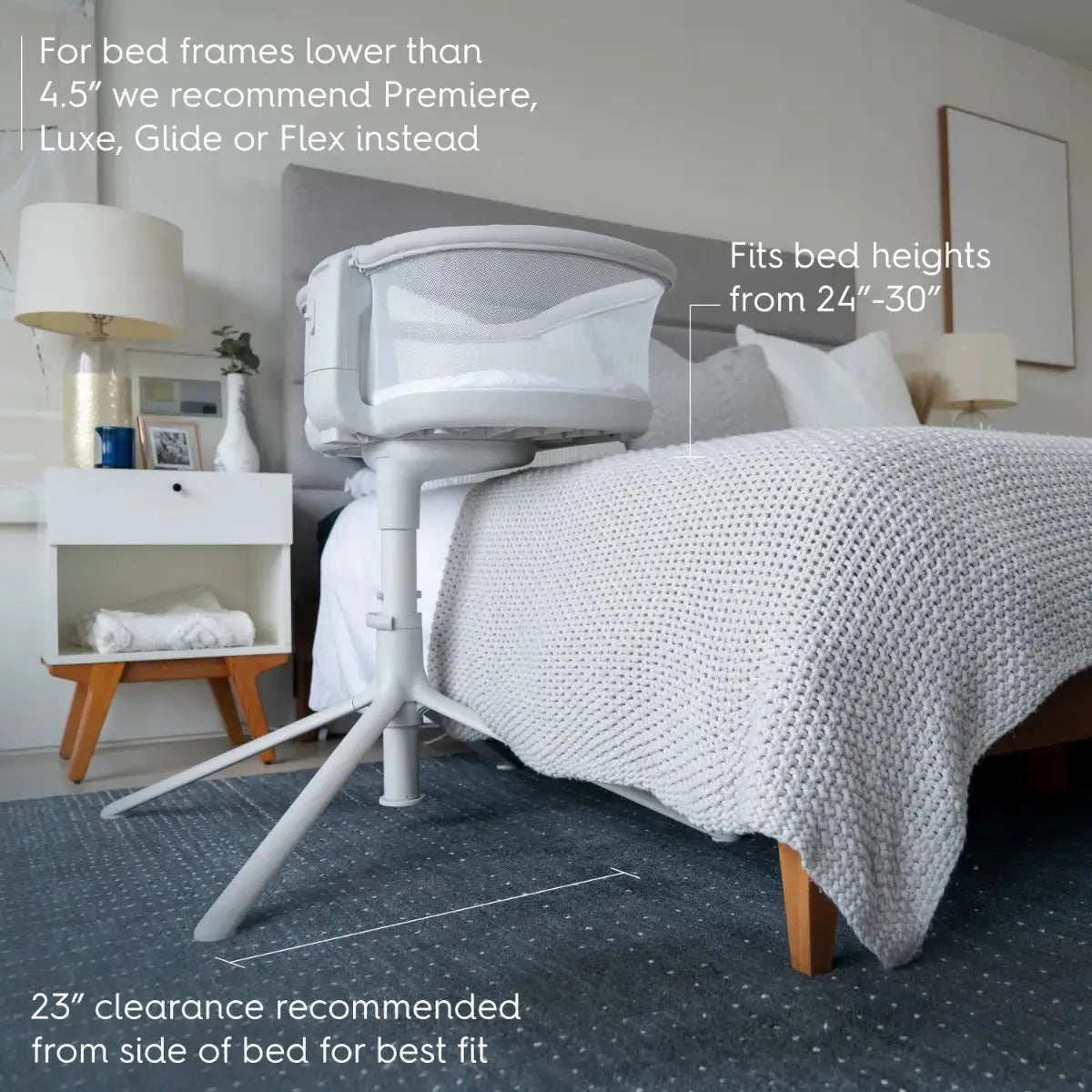 Halo Bassinest Swivel Sleeper 3.0 Grey Kid s Stuff Superstore