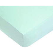 American Baby Company Cotton Jersey Fitted Crib Sheet - Aqua