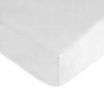 American Baby Company Cotton Jersey Fitted Crib Sheet - White