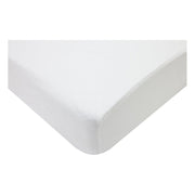 American Baby Company Heavenly Soft Chenille Fitted Crib Sheet - White