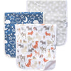 Copper Pearl Premium Baby Burp Cloths 3-Pack - Rufus