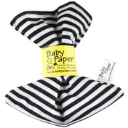 Baby Paper Crinkle Teether - Black/White Stripe - Kid's Stuff Superstore
