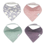 Copper Pearl Baby Bandana Bibs 4 Pack - Lacie