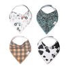 Copper Pearl Baby Bandana Bibs 4 Pack - Jo