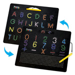 PicassoTiles 12"x10" Magnetic 2-in-1 Upper and Lower Case Drawing Board