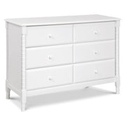 Jenny Lind Spindle 6-Drawer Dresser - White - Kid's Stuff Superstore