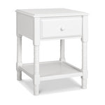 DaVinci Jenny Lind Spindle Nightstand - White