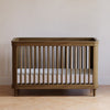 Namesake Marin with Cane 3-in-1 Convertible Crib - Natural Walnut with Blonde Cane