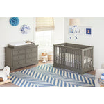 Westwood Hanley Island Crib and Double Dresser - Cloud