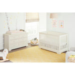 Westwood Hanley Island Crib and Double Dresser - Chalk