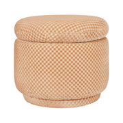 Babyletto Enoki Storage Ottoman - Canyon Velvet Checker - Kid's Stuff Superstore