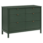 Babyletto Bondi 6-Drawer Assembled Dresser - Forest Green