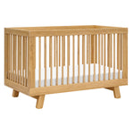 Babyletto Hudson 3-in-1 Convertible Crib with Toddler Conversion Kit - Honey